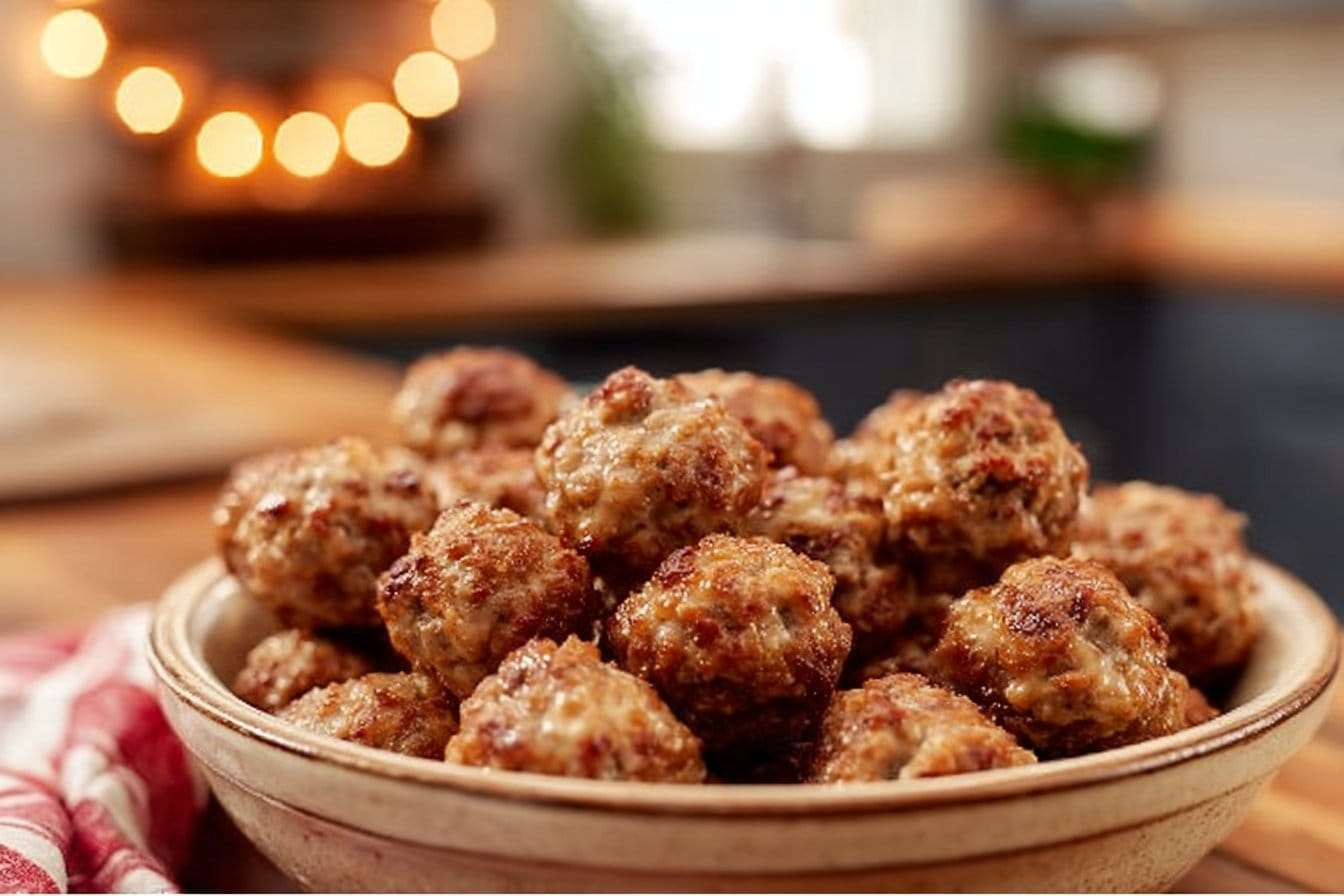 Cream Cheese Sausage Balls