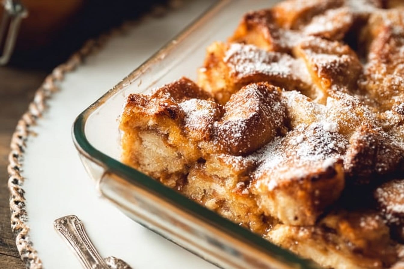 The Absolute Best French Toast Croissant Casserole