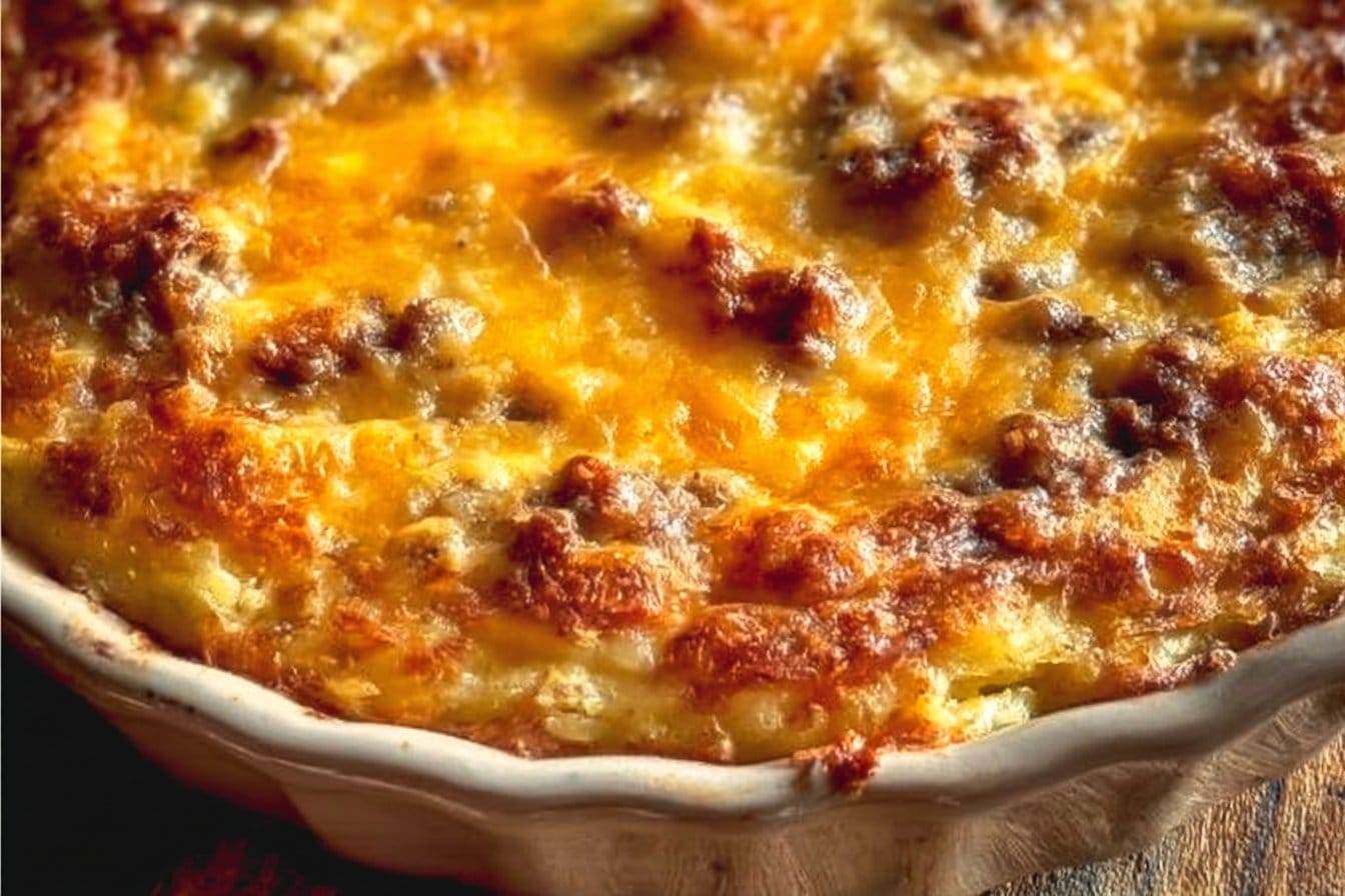 Best Breakfast Hashbrown Casserole