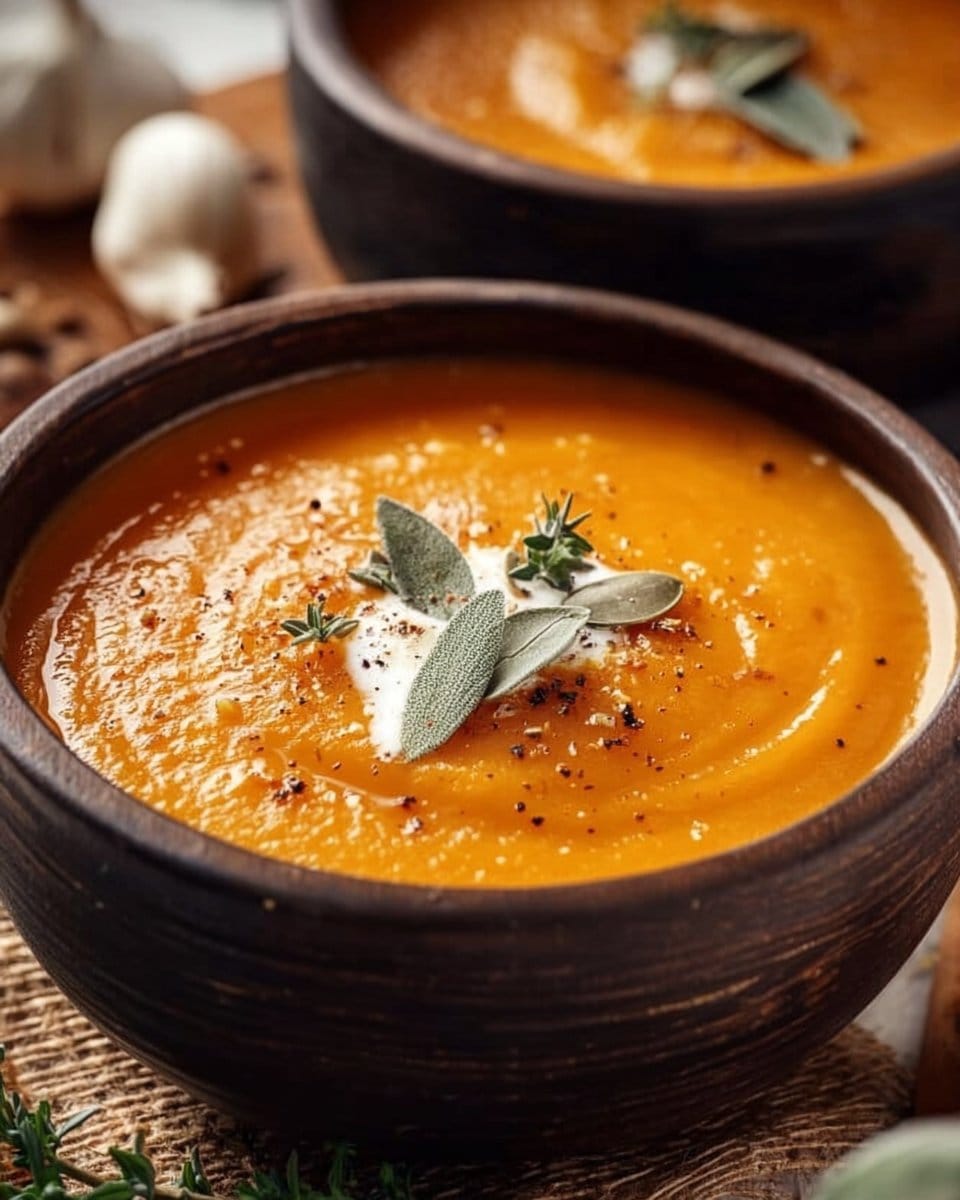 Easy Slow Cooker Pumpkin Soup