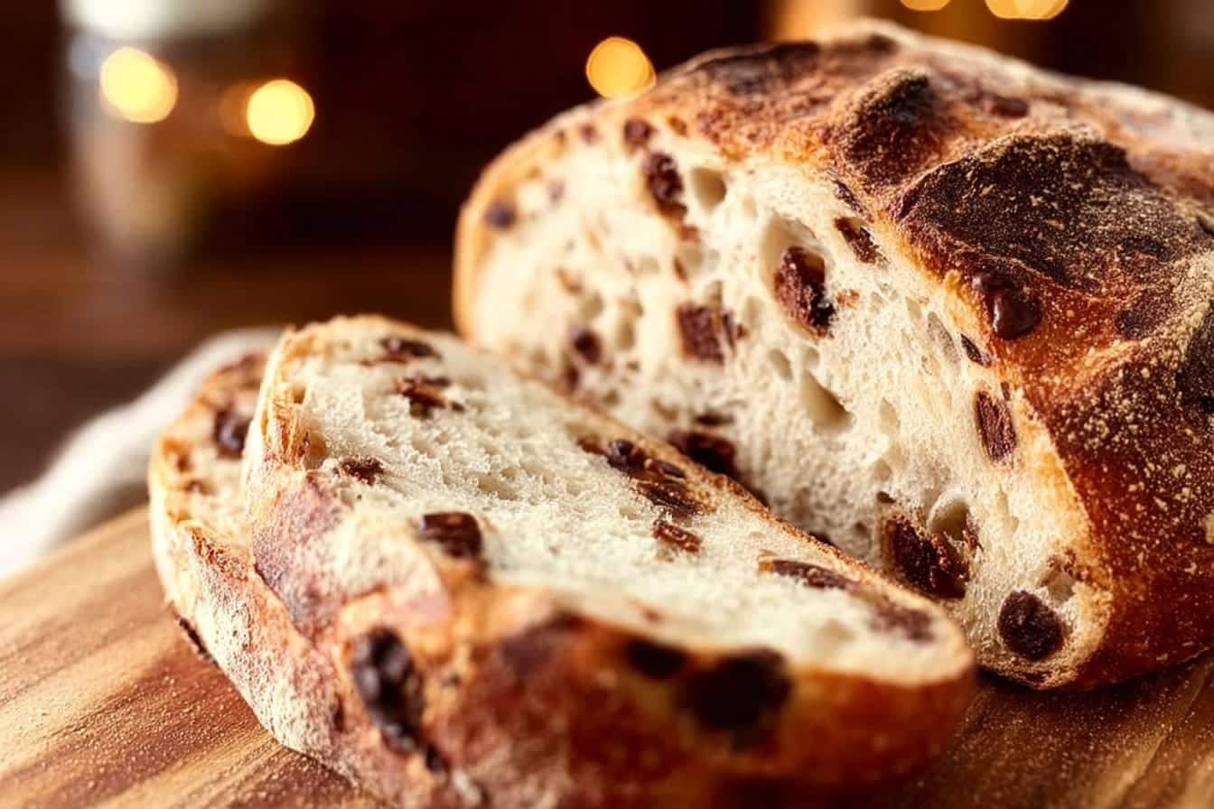 Chocolate Chip Sourdough Bread