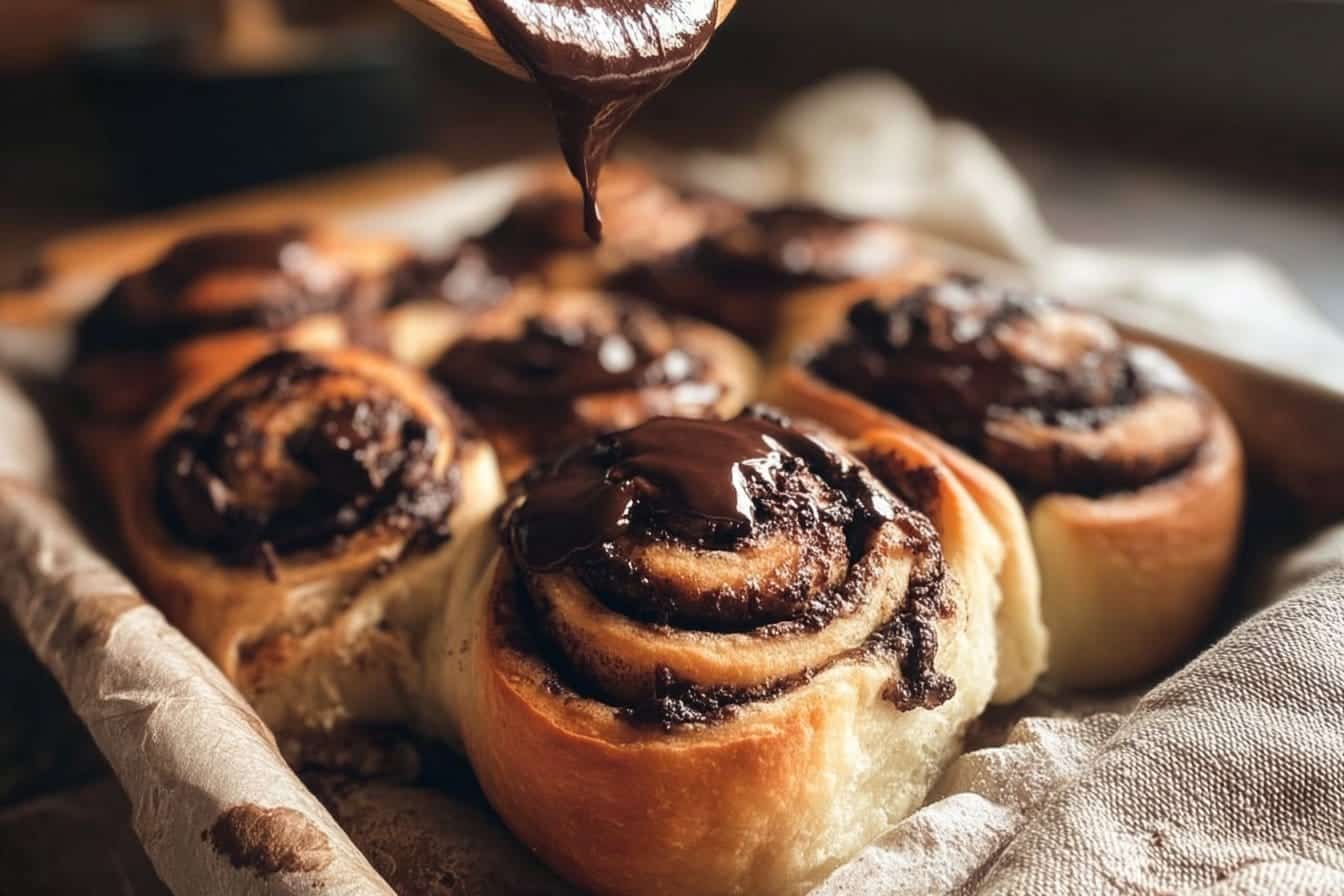 Sourdough Chocolate Rolls