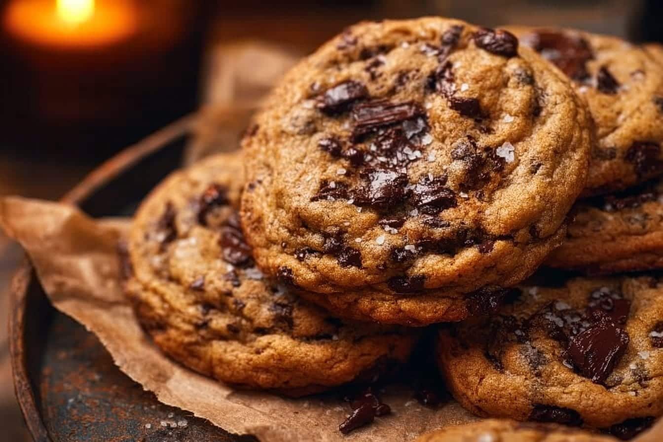 Chewy Pumpkin Chocolate Chip Cookies