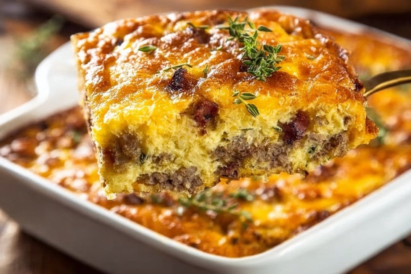 Healthy Keto Low Carb Breakfast Casserole