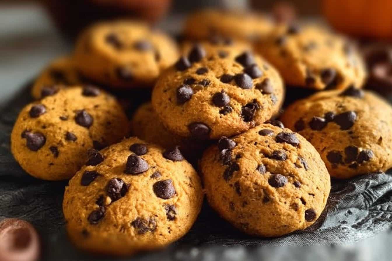 Pumpkin Chocolate Chip Cookies (Soft Batch)