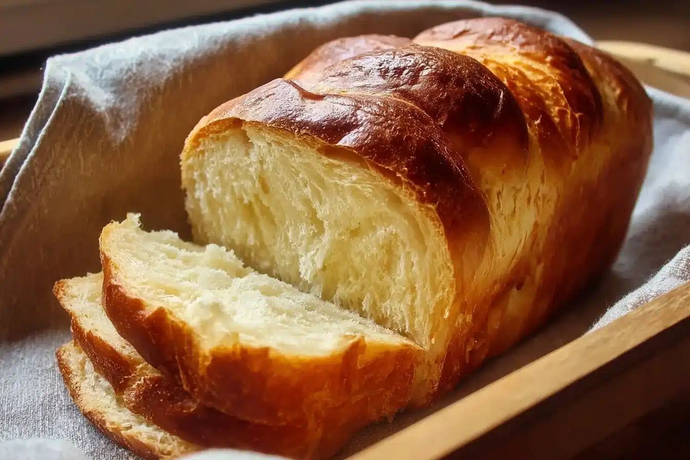 Homemade Polish Potato Bread fresh out of the oven