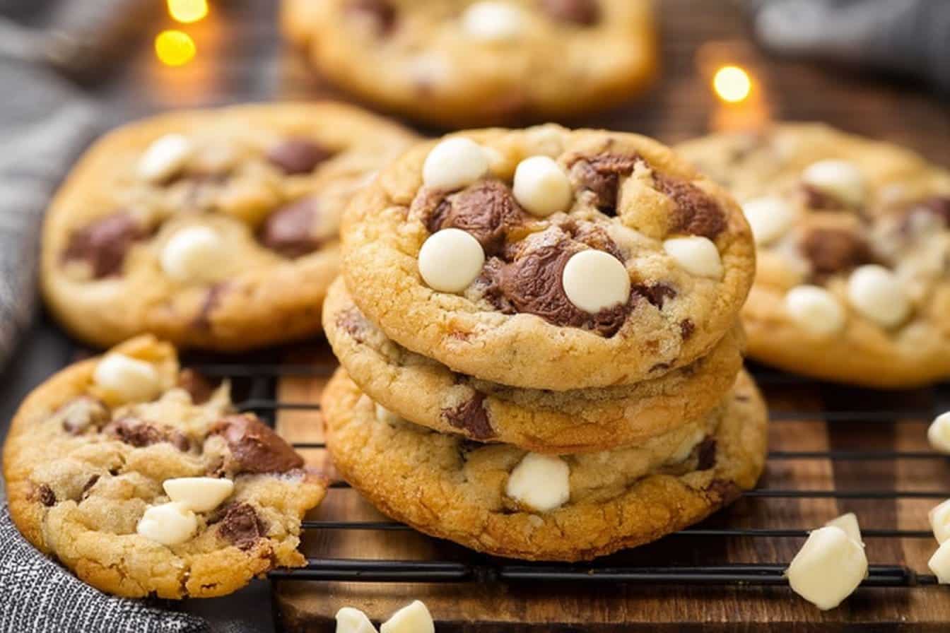 Chocolate Chip and White Chocolate Chip Cookies
