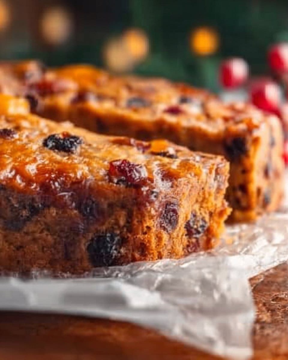 Easy Vegan Christmas Cake