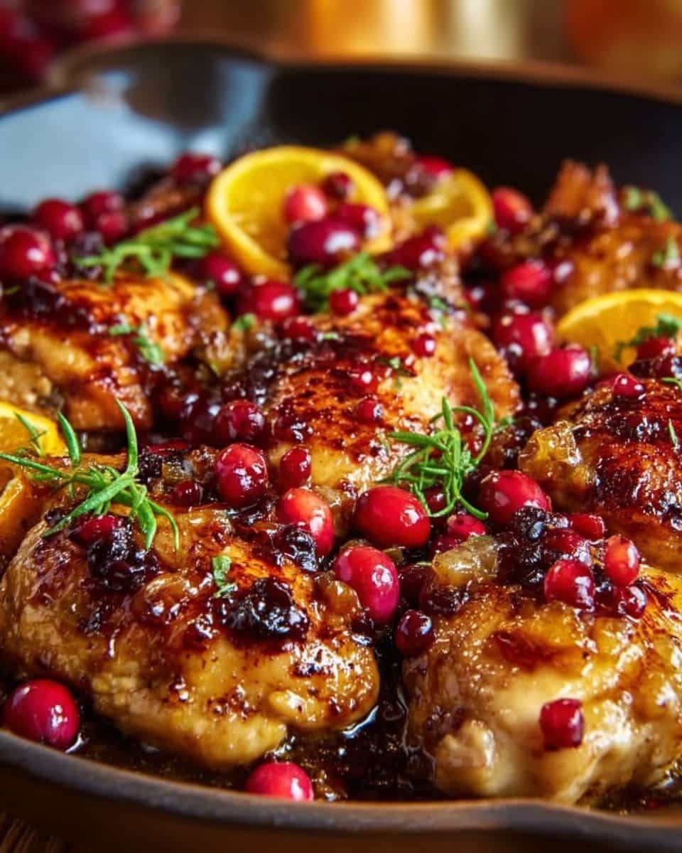 Cranberry Orange Chicken
