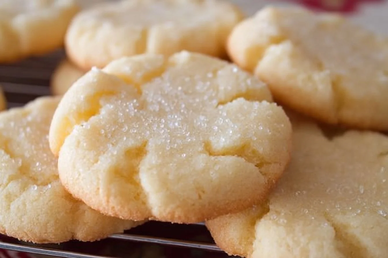 Delicious soft and chewy sugar cookies, perfect for baking enthusiasts.