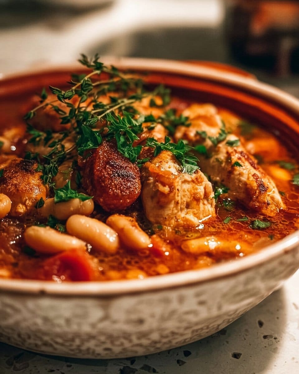 Easy Chicken Cassoulet