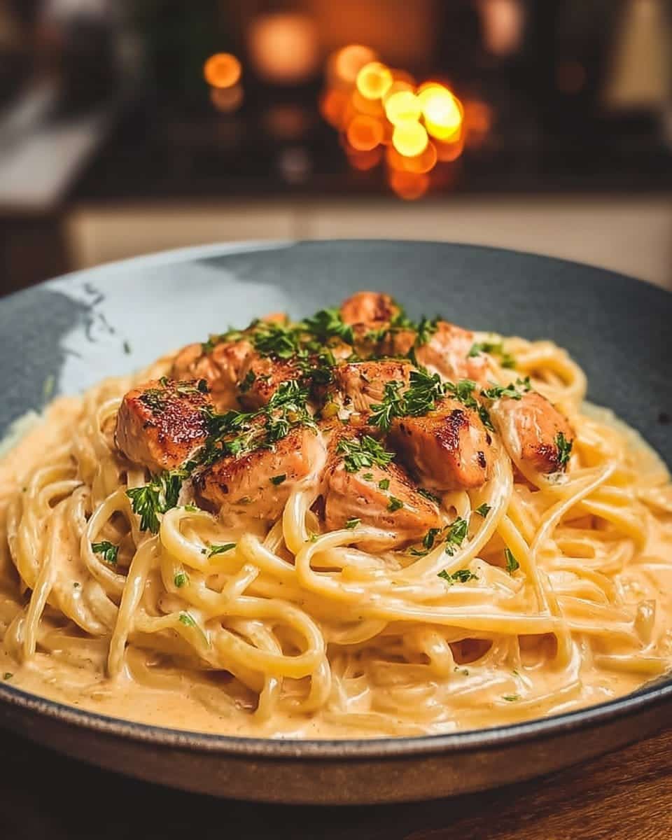 Creamy Salmon Pasta