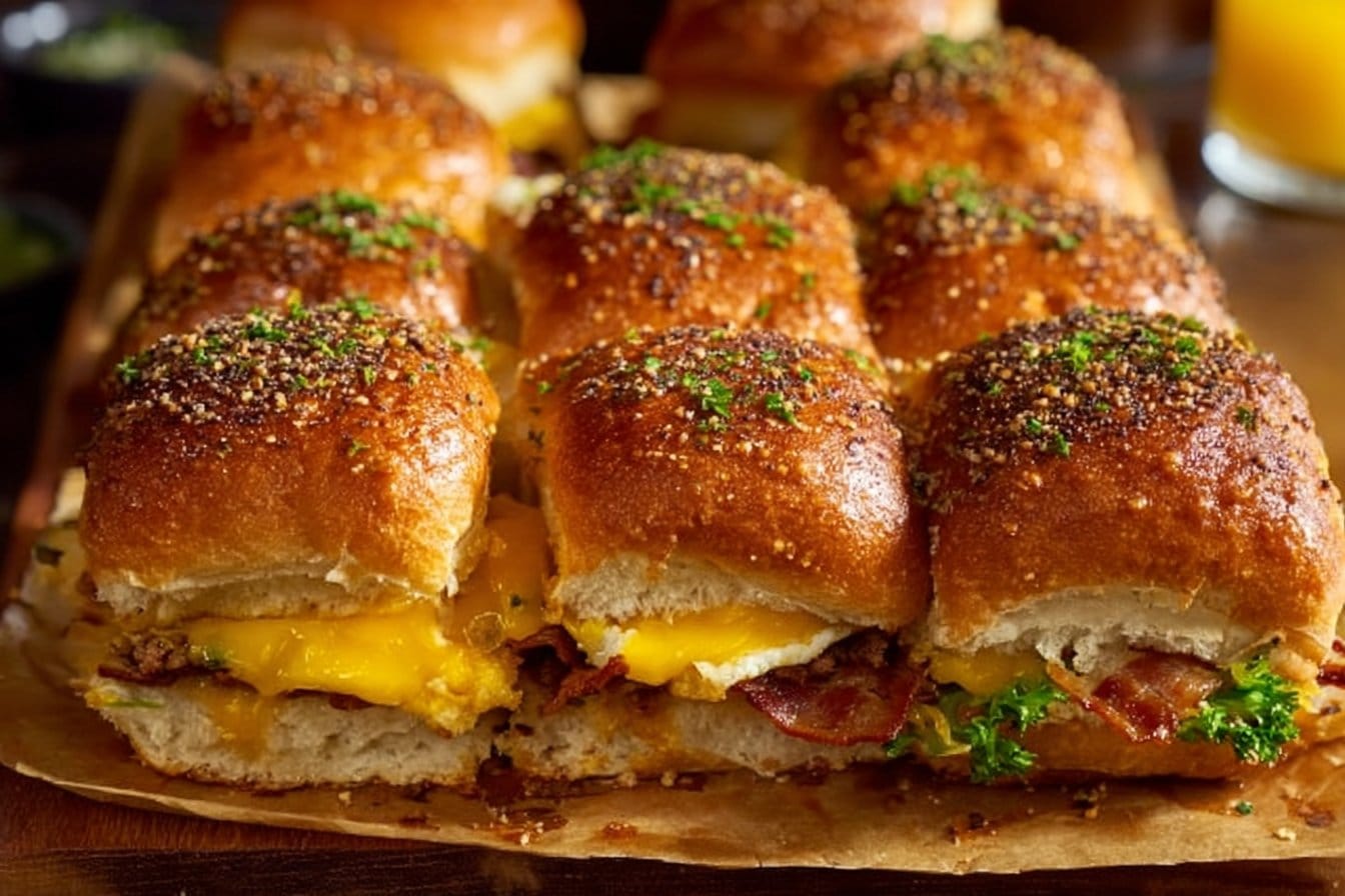 Cowboy Breakfast Sliders