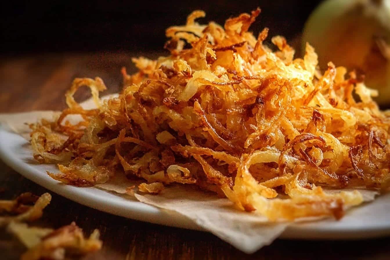 Copycat French's Fried Onions From Scratch