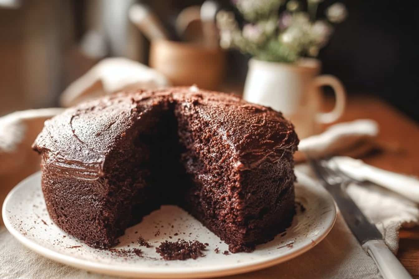 Sourdough Discard Chocolate Cake