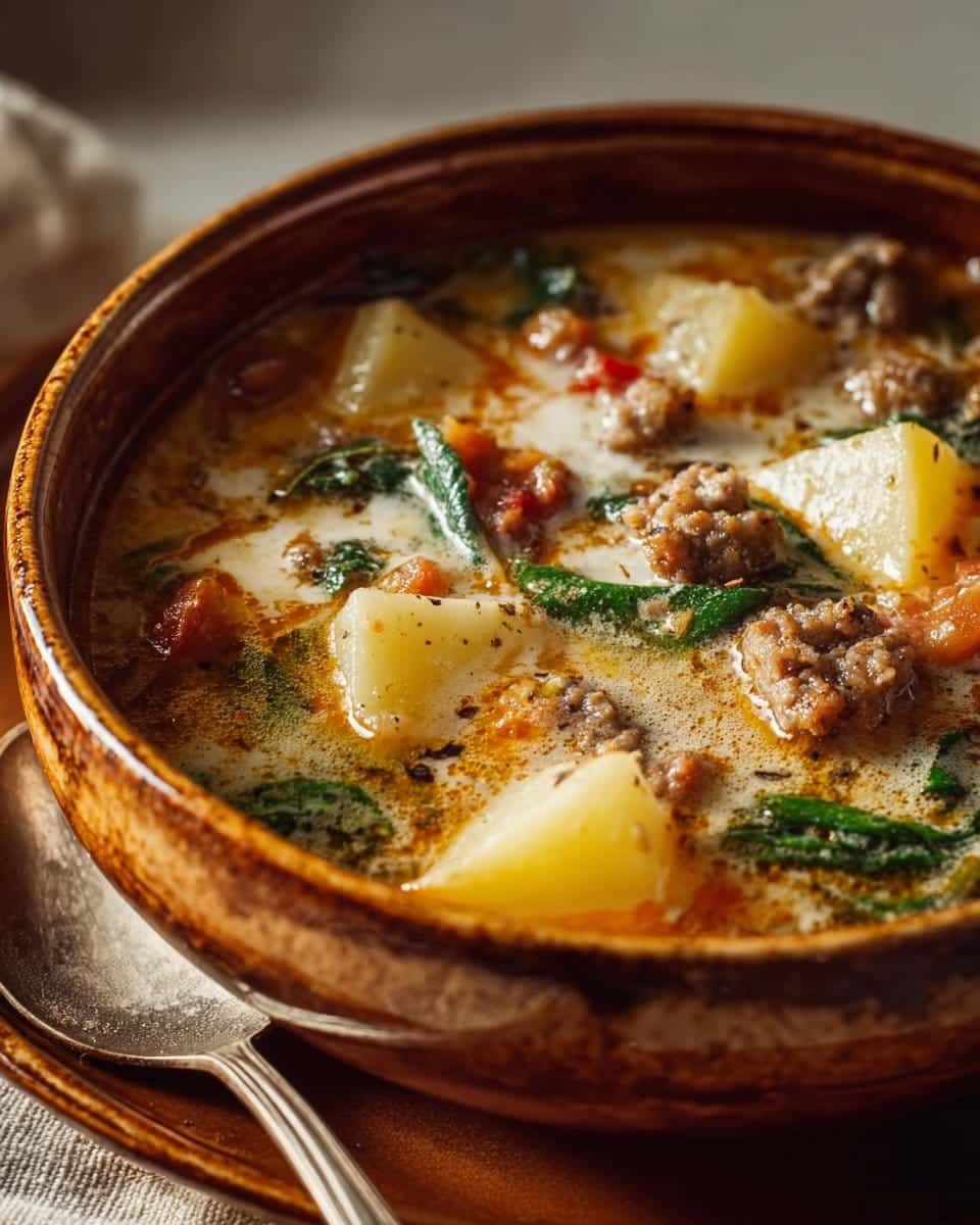 Cozy Italian Sausage & Potato Soup