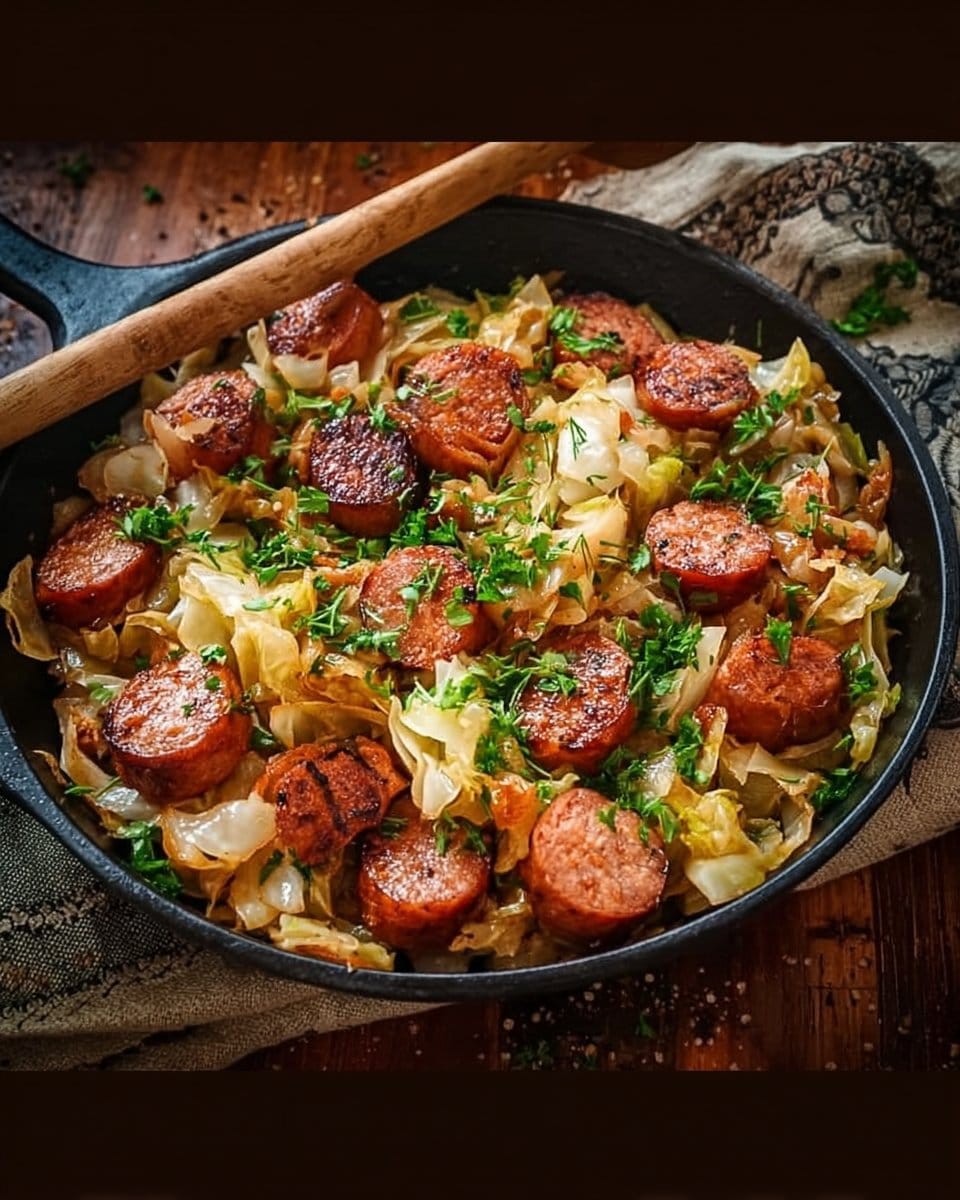 Sausage and Cabbage Stir Fry