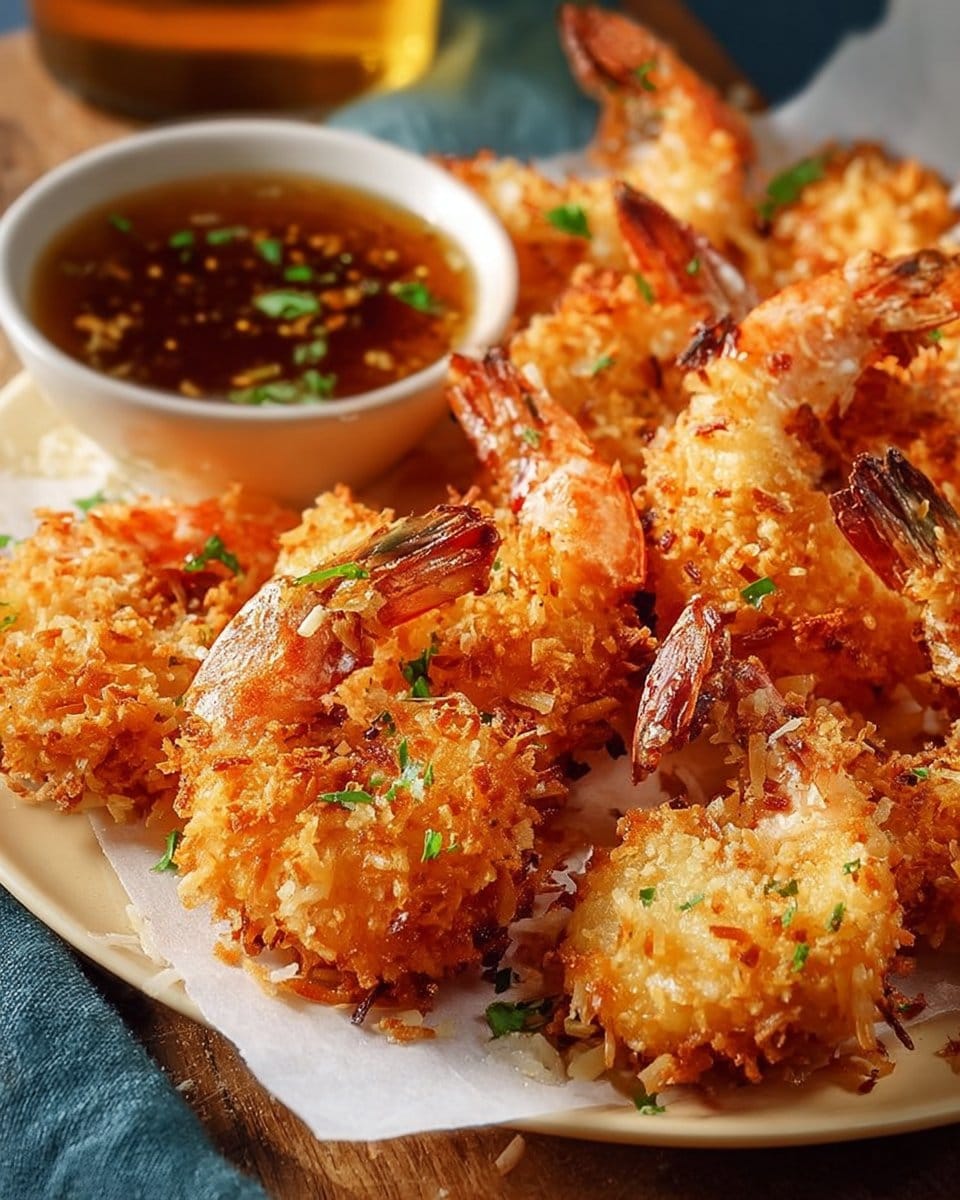 Crispy Baked Coconut Shrimp