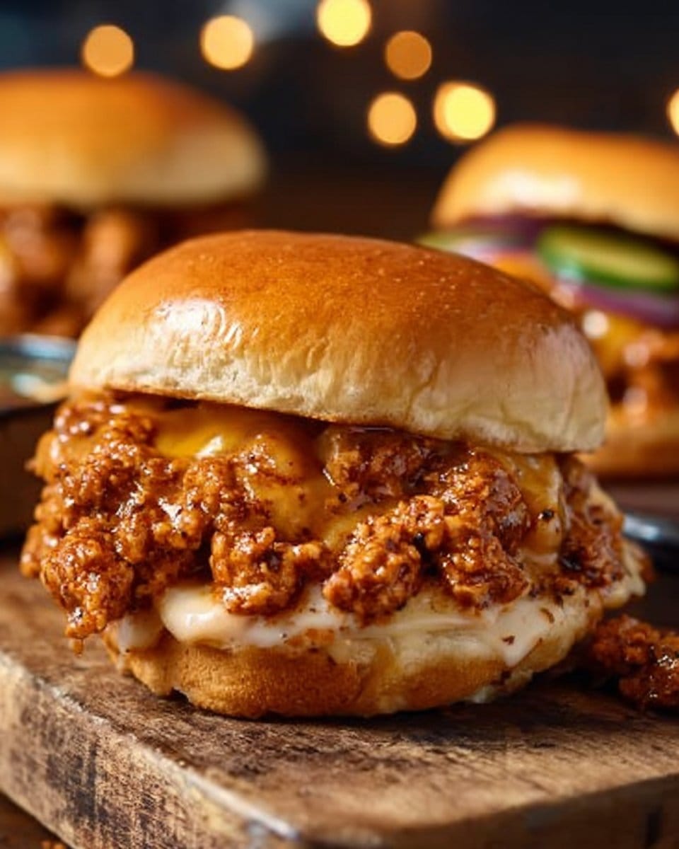 Cajun Chicken Sloppy Joes