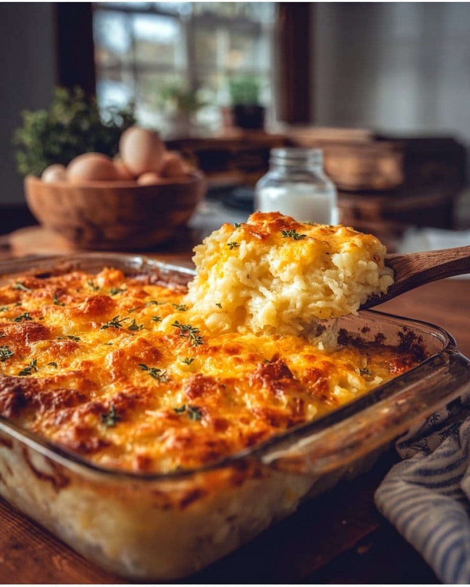 Better Than Cracker Barrel Hashbrown Casserole