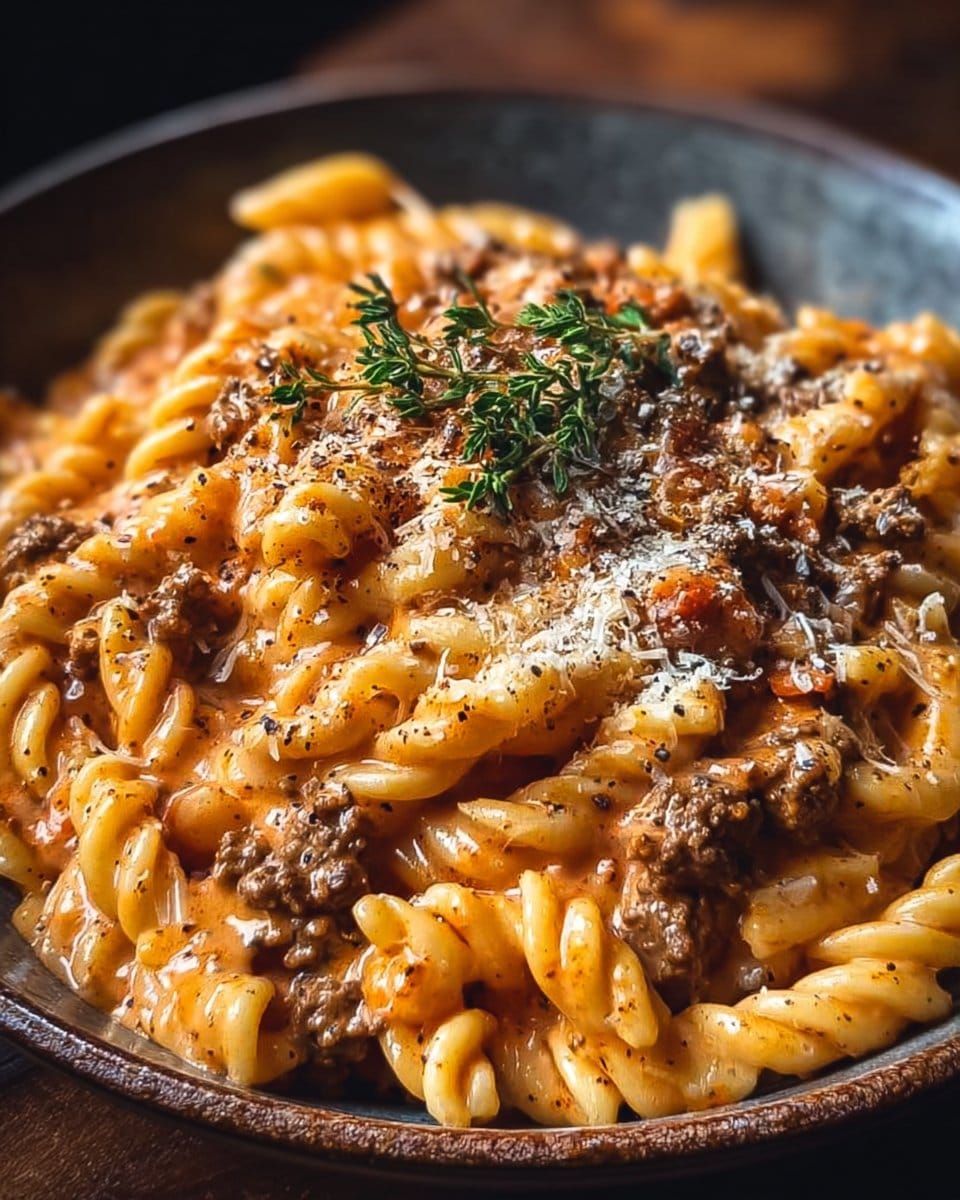 Creamy Beef Pasta