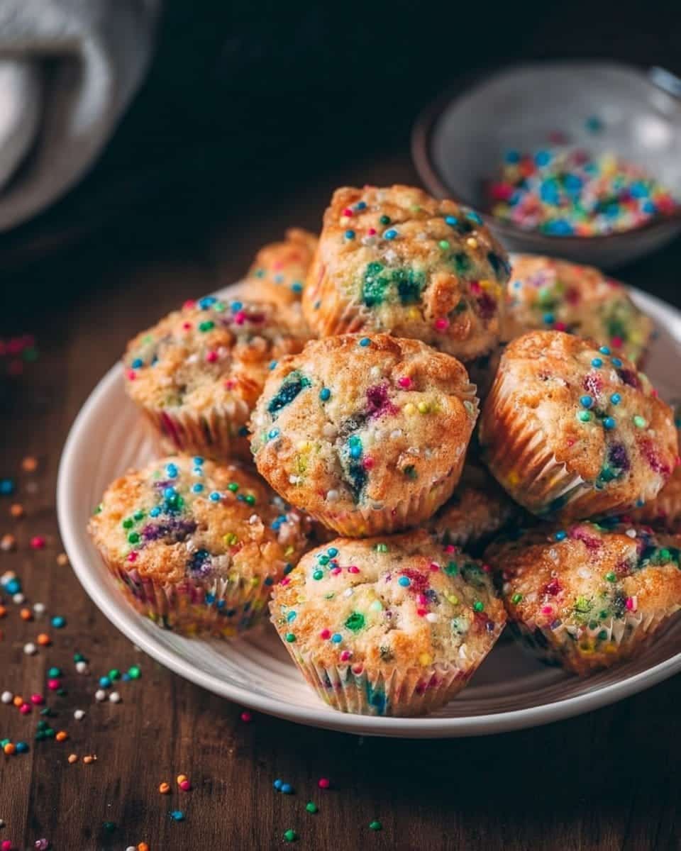 Sprinkle Muffins