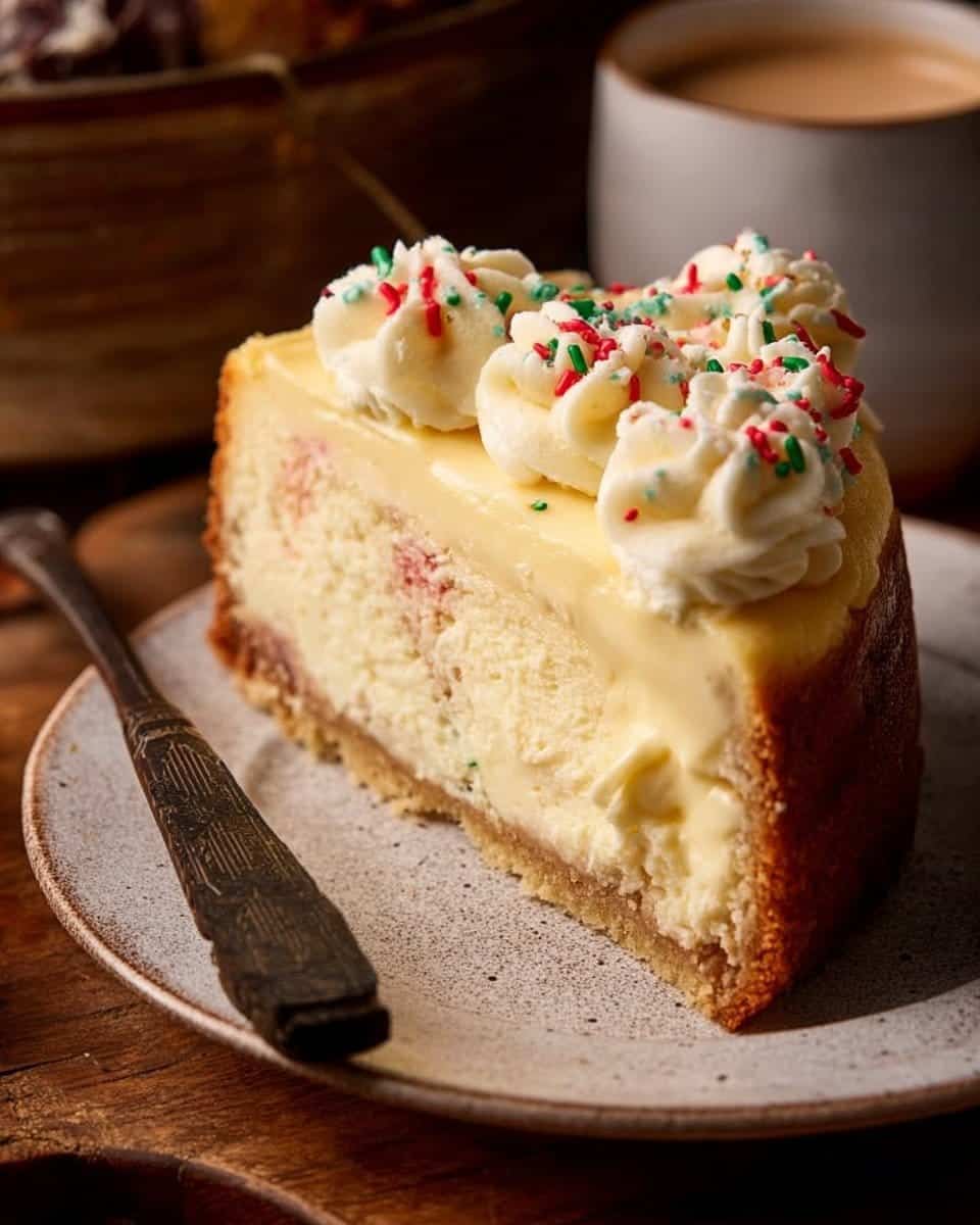 Sugar Cookie Cheesecake