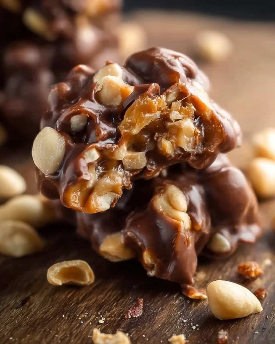 Homemade 3 Ingredient Peanut Clusters