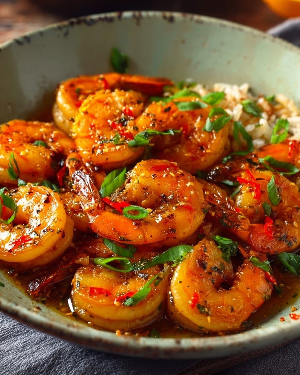 Orange Chili Garlic Shrimp