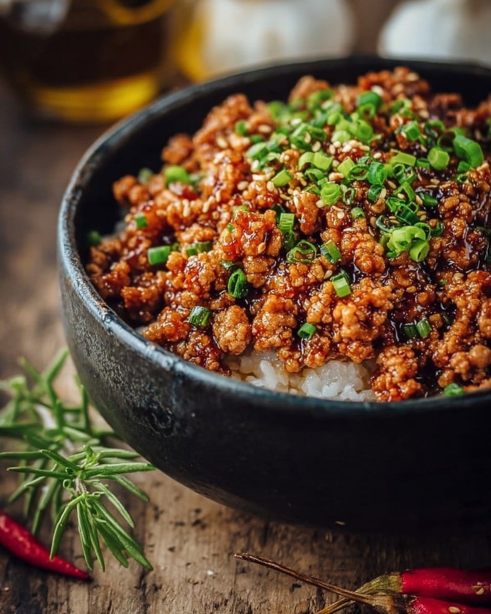 Honey Garlic Ground Turkey