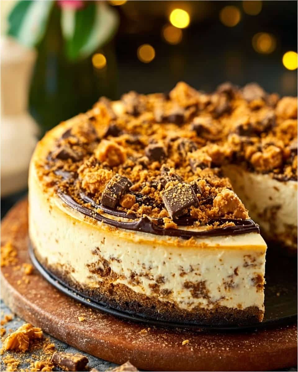 Butterfinger Cheesecake