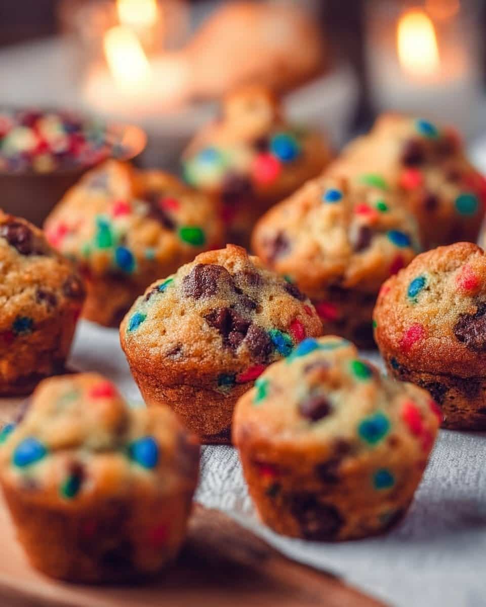 Birthday Cake Mini Muffins