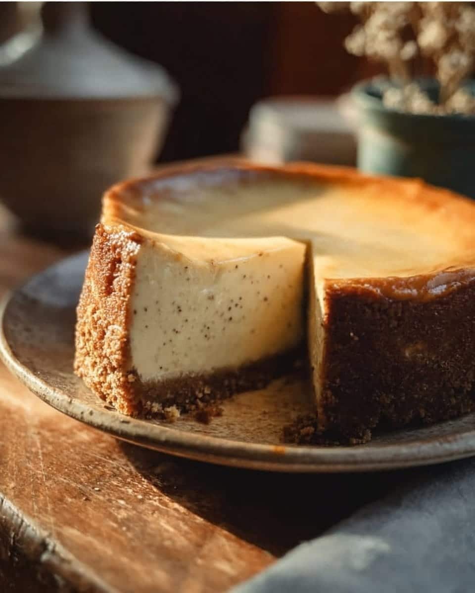 Vanilla Bean Brown Butter Cheesecake
