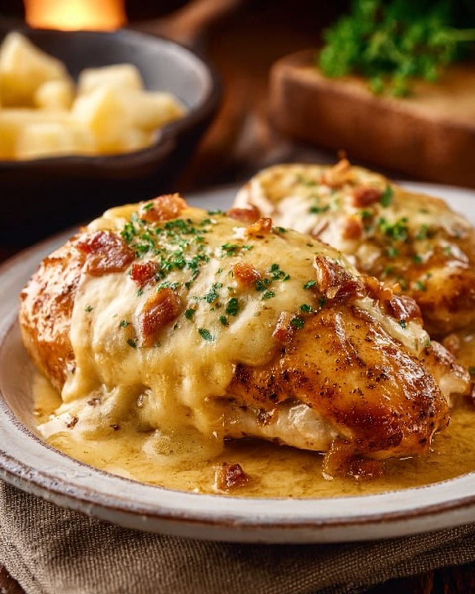 Texas Roadhouse Smothered Chicken with Jack Cheese