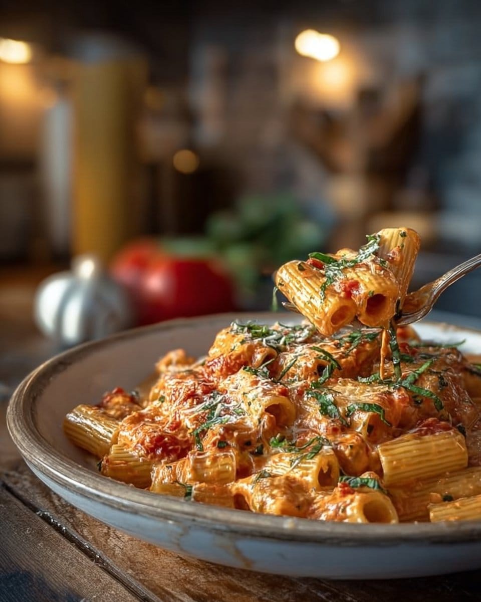 Creamy Tomato Garlic Pasta