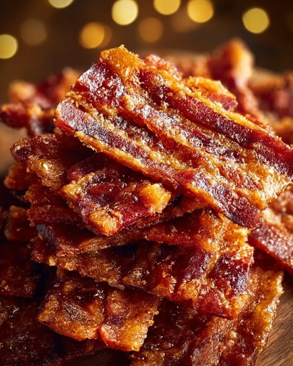 Candied Bacon Crackers