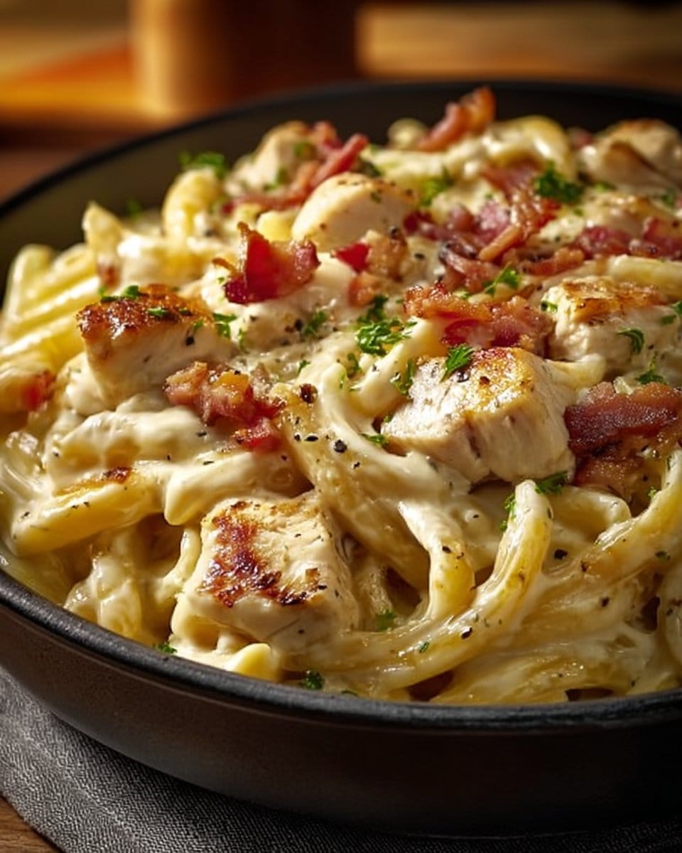Chicken Bacon Ranch Pasta