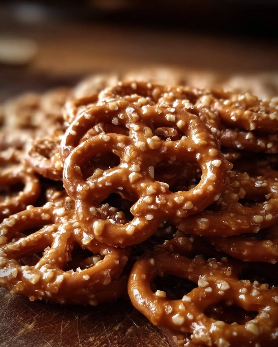 Butter Toffee Pretzels