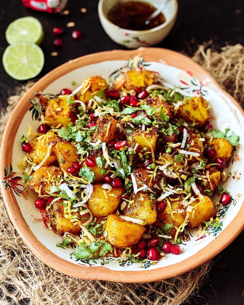 Potato Chaat Recipe
