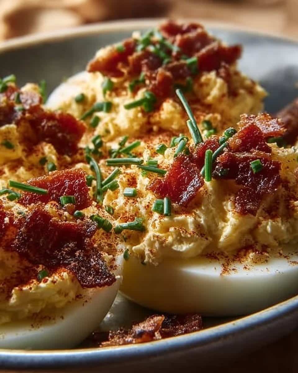 Million Dollar Bacon Deviled Eggs
