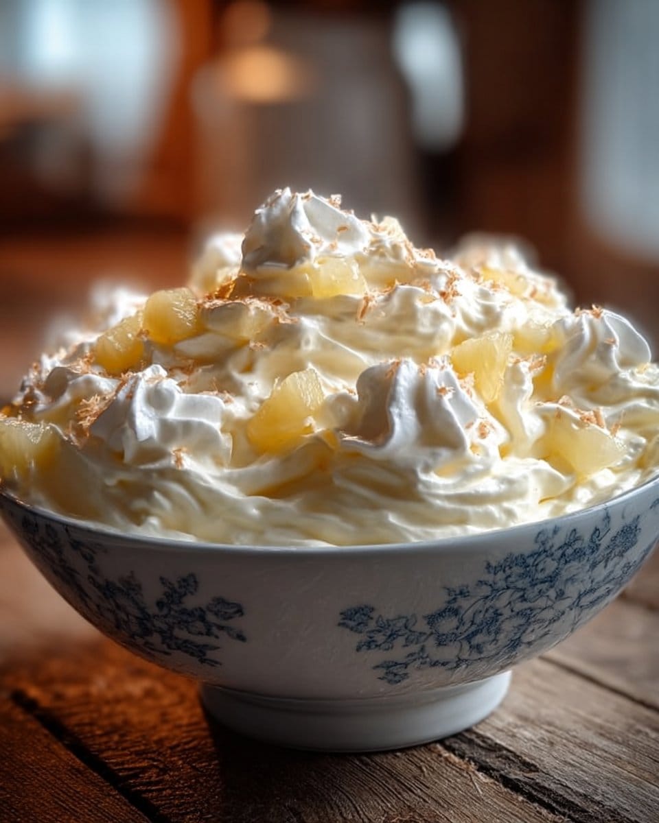 Creamy Cool Whip Pineapple Fluff