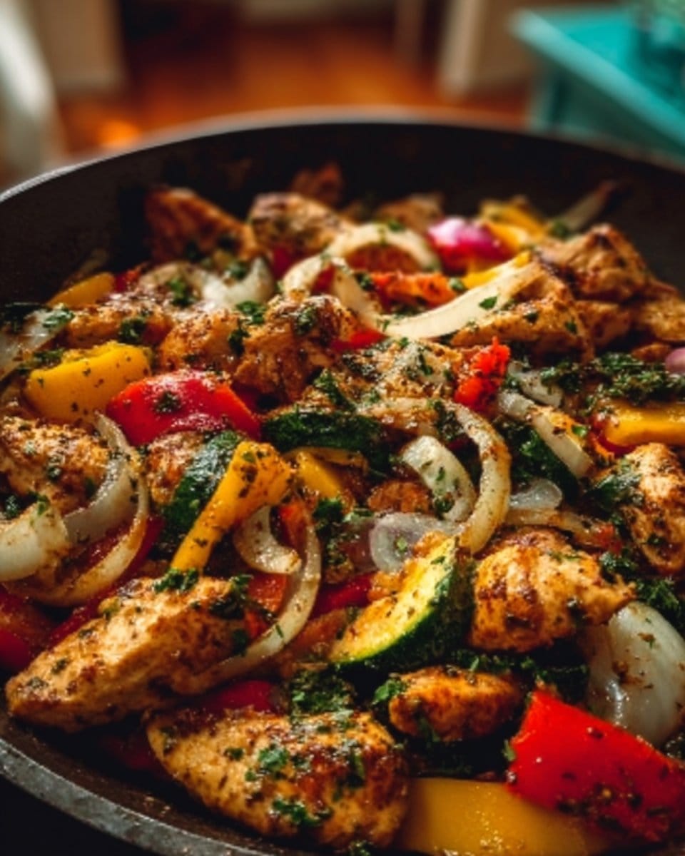 Mediterranean Chicken Stir Fry Recipe