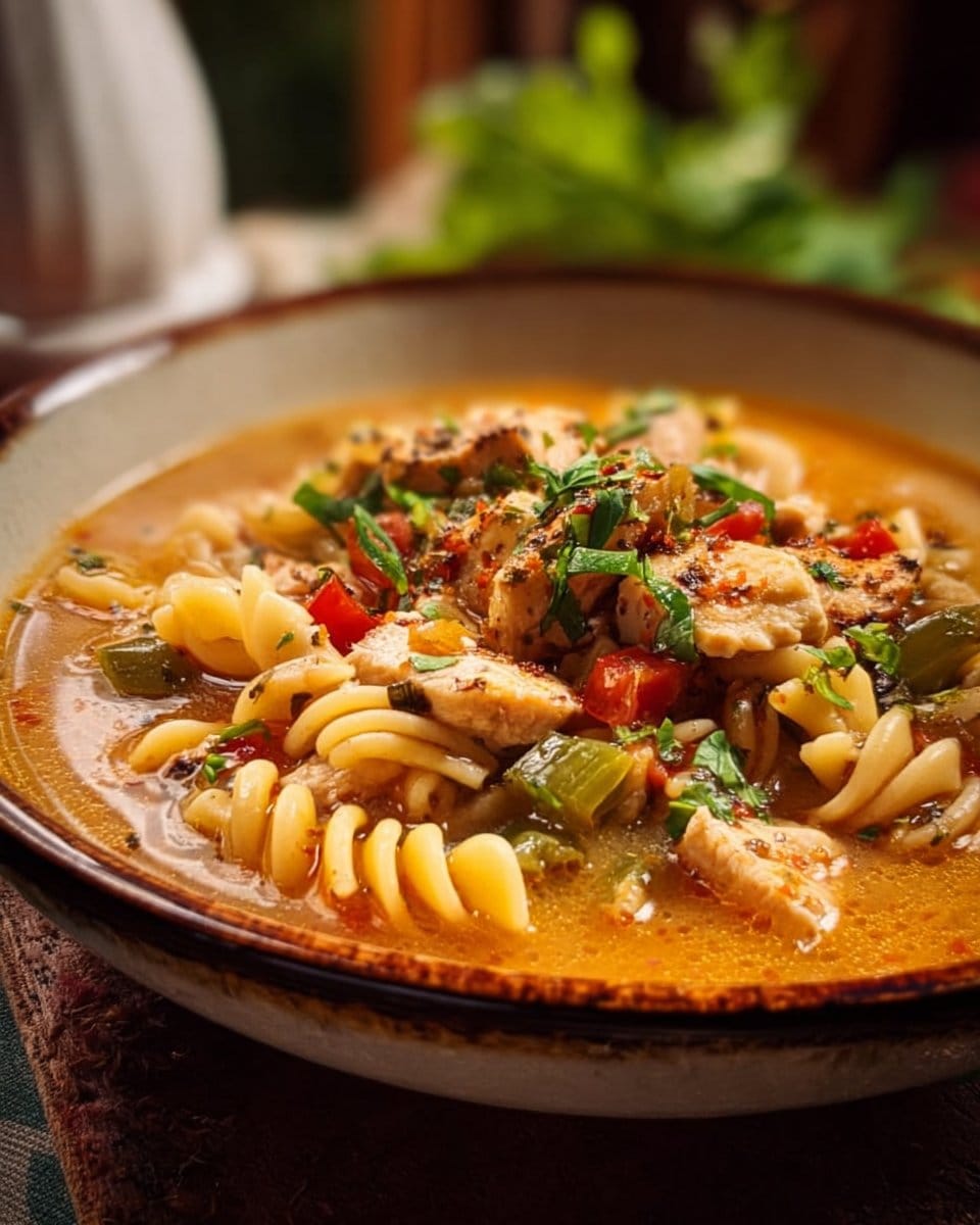 Cajun Chicken Soup Pasta