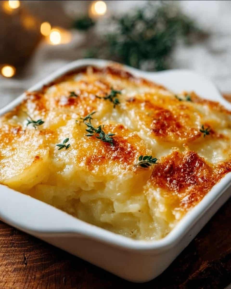 Copycat Ruth's Chris Potatoes au Gratin