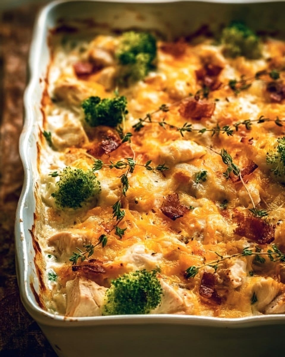 Creamy Low Carb Chicken Casserole