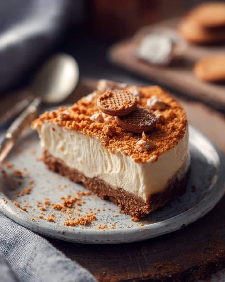 Speculoos Cheesecake - Easy & Creamy