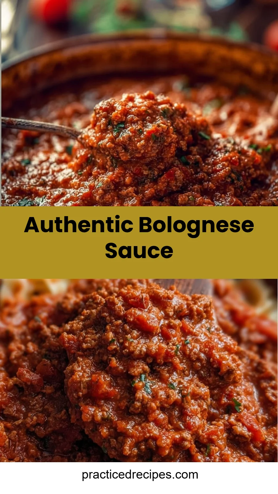 Authentic Bolognese Sauce
