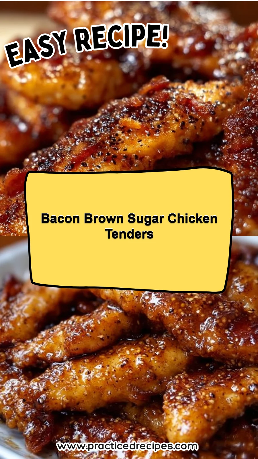 Bacon Brown Sugar Chicken Tenders