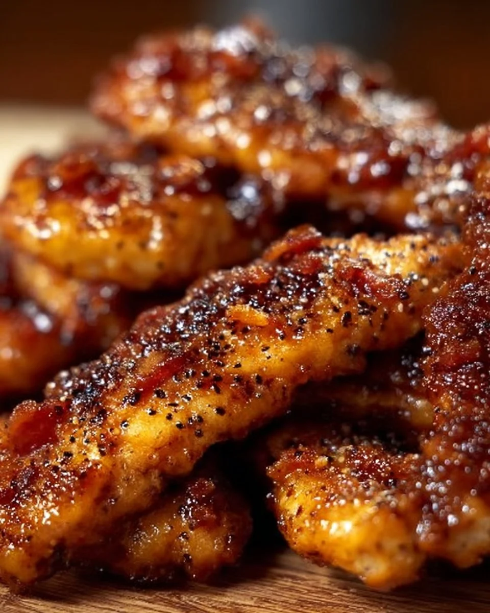 Bacon Brown Sugar Chicken Tenders