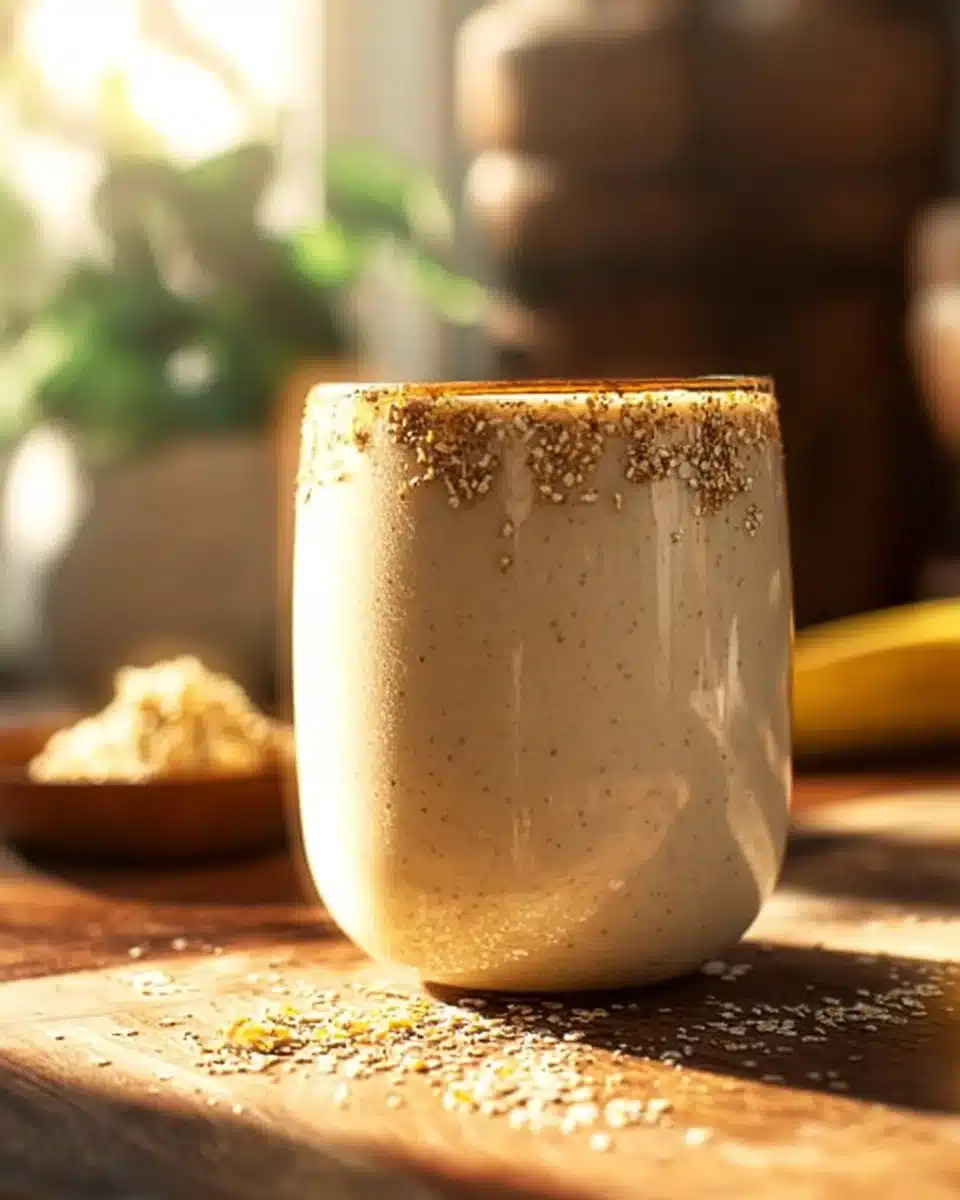 Banana Chamomile Tea Smoothie